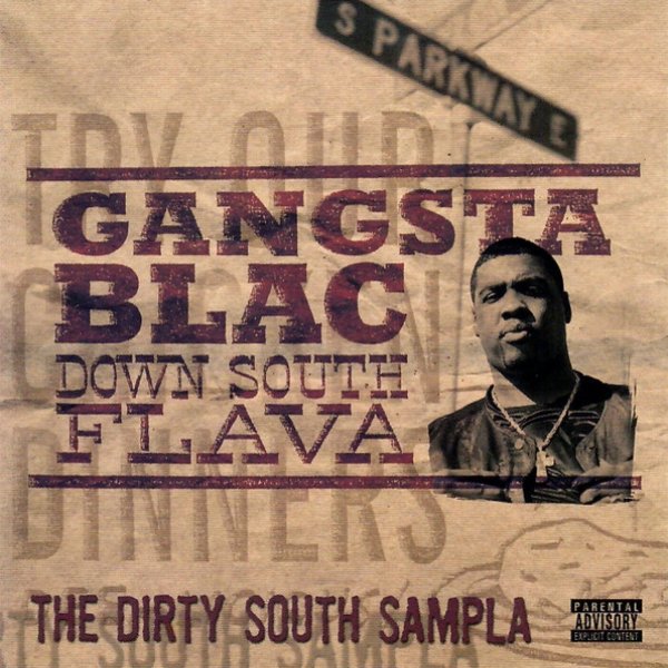 Album Gangsta Blac - Down South Flava (The Dirty South Sampla)