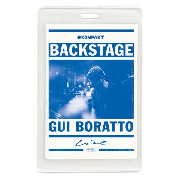 Album Gui Boratto - Backstage