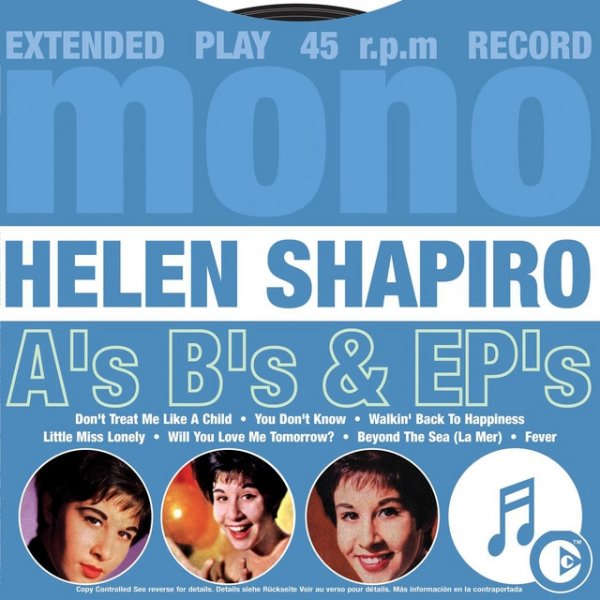 Helen Shapiro A's, B's & EP's, 2003