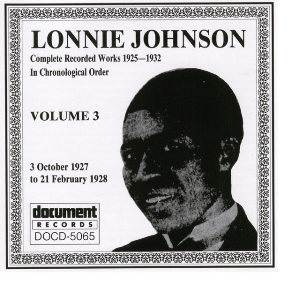 Lonnie Johnson Vol. 3 (1927 - 1928) - album