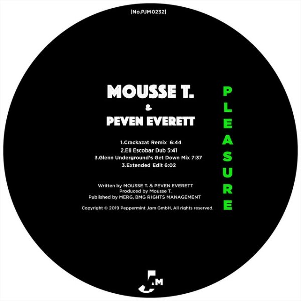 Mousse T. Pleasure, 2019