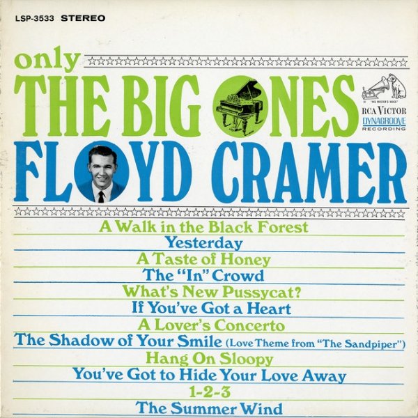 Floyd Cramer Only the Big Ones, 1966