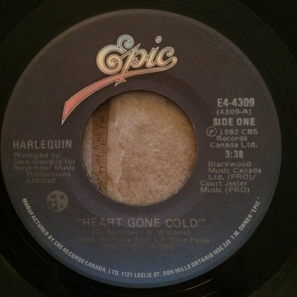 Harlequin Heart Gone Cold, 1982