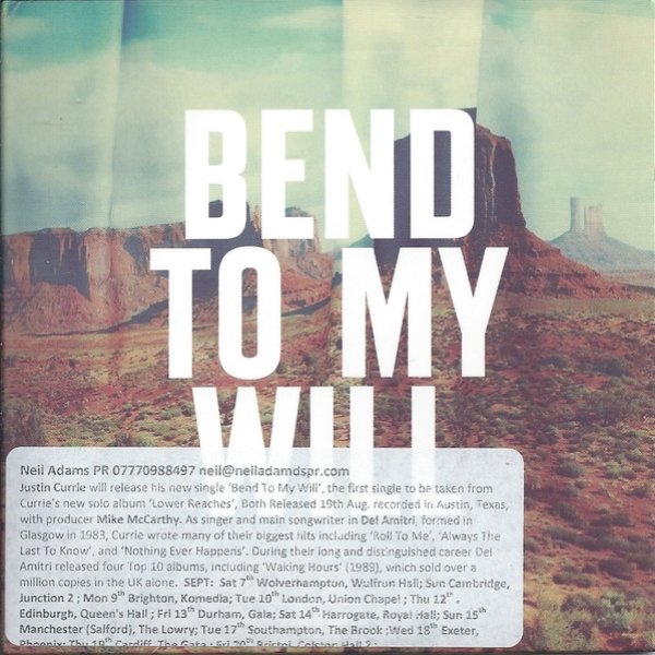 Bend To My Will Album 