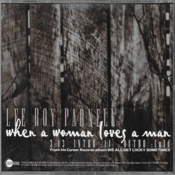 Album Lee Roy Parnell - When A Woman Loves A Man