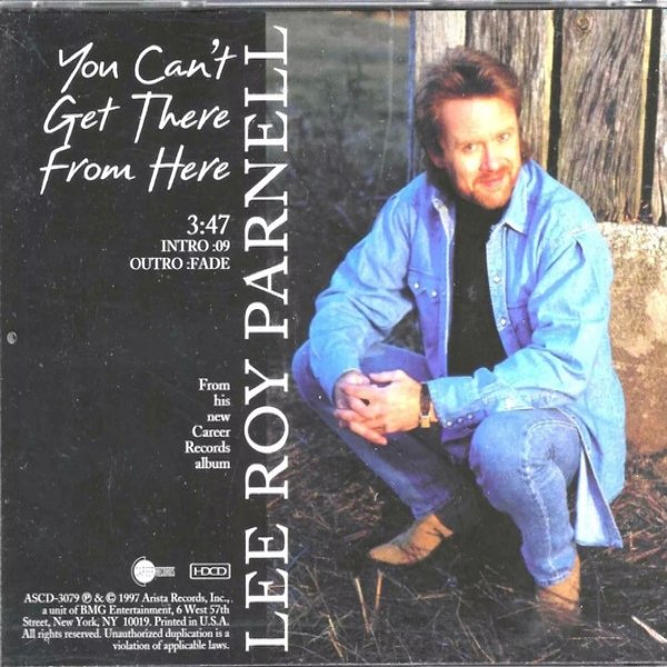 Lee Roy Parnell You Can't Get There From Here, 1997