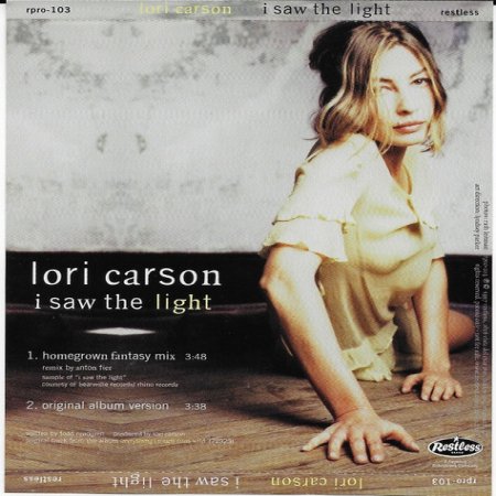 I Saw The Light Album 