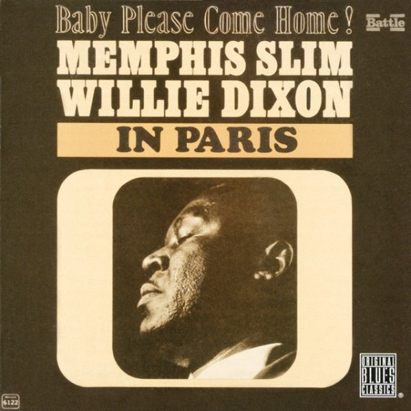 Album Memphis Slim - In Paris: Baby Please Come Home!