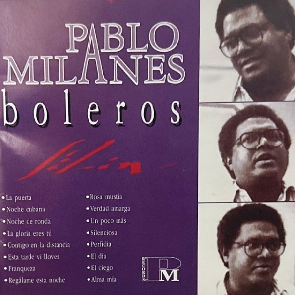 Album Pablo Milanés - Boleros Filin