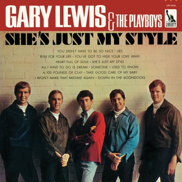 Gary Lewis & The Playboys She's Just My Style, 1966