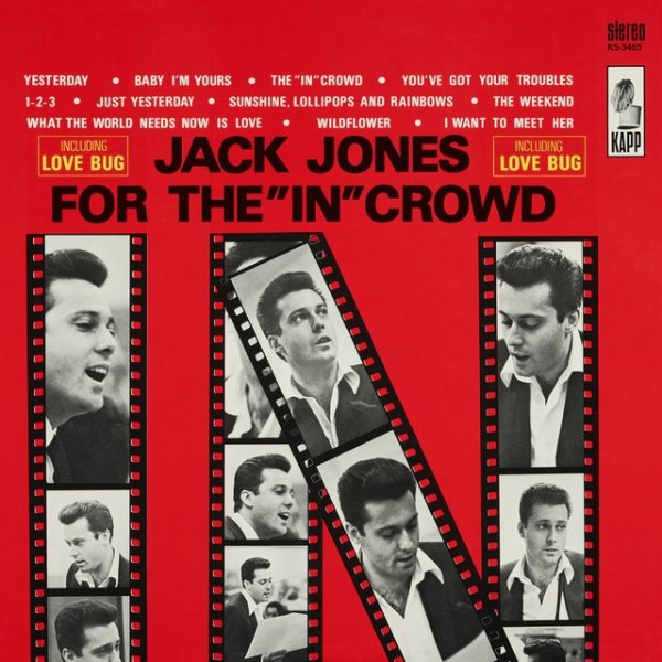 Album Jack Jones - For The "In" Crowd