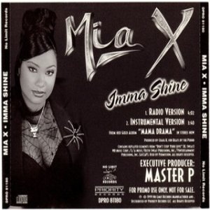 Album Mia X - Imma Shine