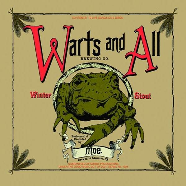 moe. Warts & All Vol. 1, 2001