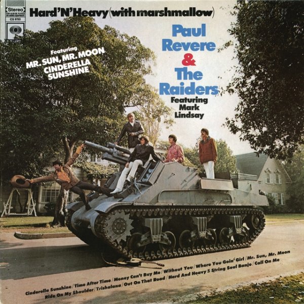 Paul Revere & The Raiders Hard 'N' Heavy (With Marshmallow), 1969