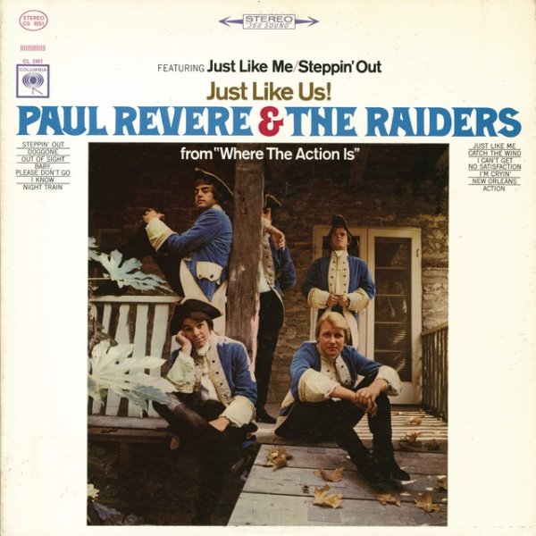 Paul Revere & The Raiders Just Like Us!, 1966