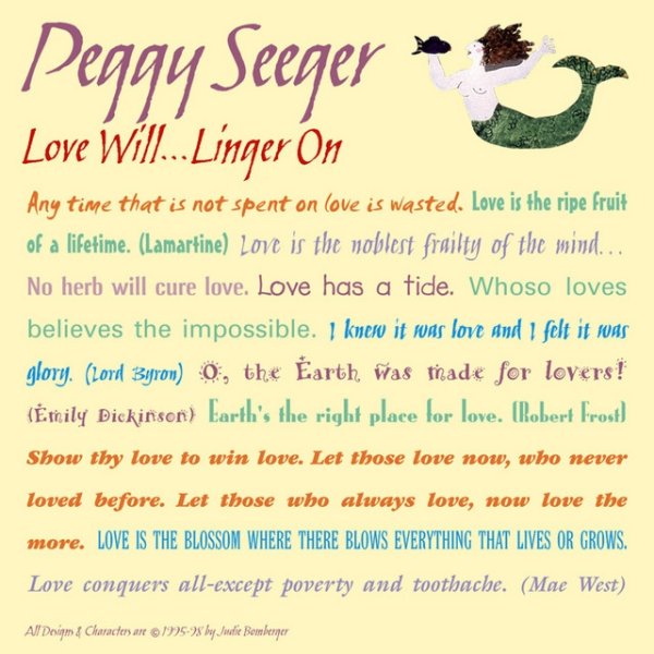 Peggy Seeger Love Will Linger On, 2000