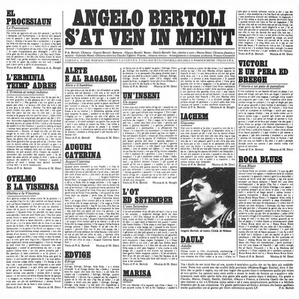 Album Pierangelo Bertoli - S