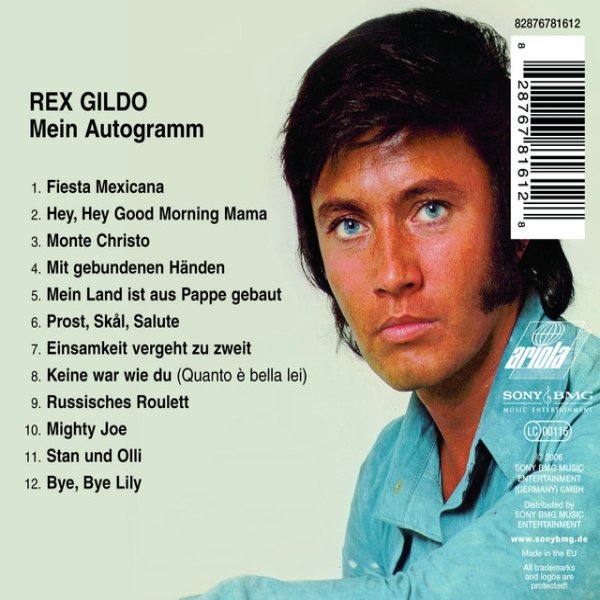 Rex Gildo Mein Autogramm, 2006