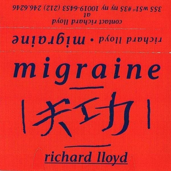 Album Richard Lloyd - Migraine