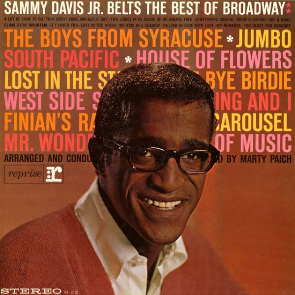 Sammy Davis Jr. Belts The Best Of Broadway - album