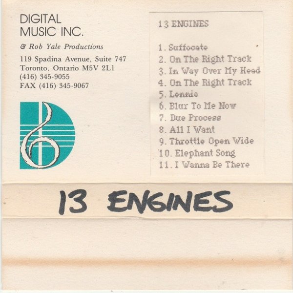 13 ENGINES 13 Engines, 1991