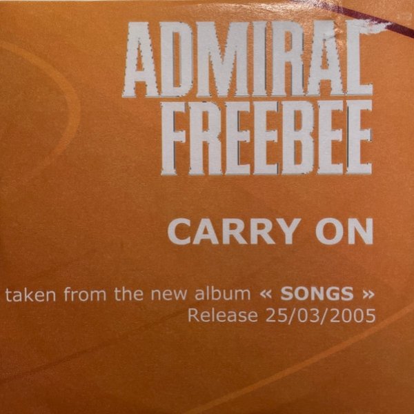 Album Admiral Freebee - Carry On