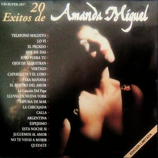 Album Amanda Miguel - 20 Éxitos De Amanda Miguel