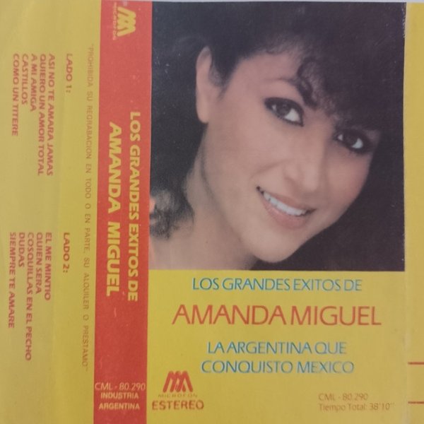 Amanda Miguel Los Grandes Éxitos De Amanda Miguel, 1985