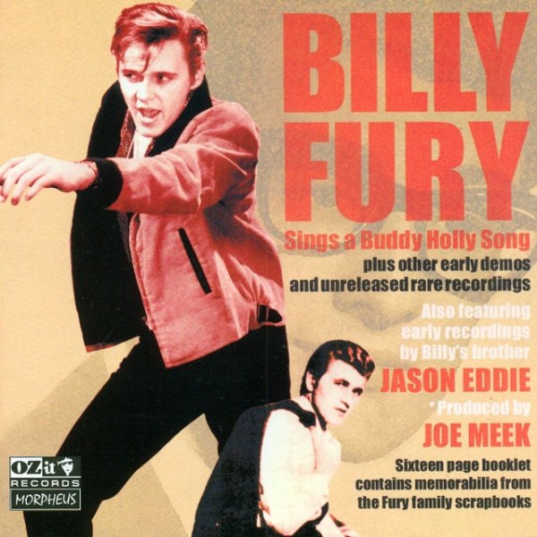 Billy Fury Sings a Buddy Holly song plus other demos and rarities, 2007