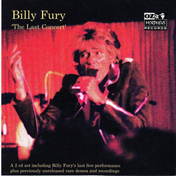 Billy Fury The Last Concert, 2003
