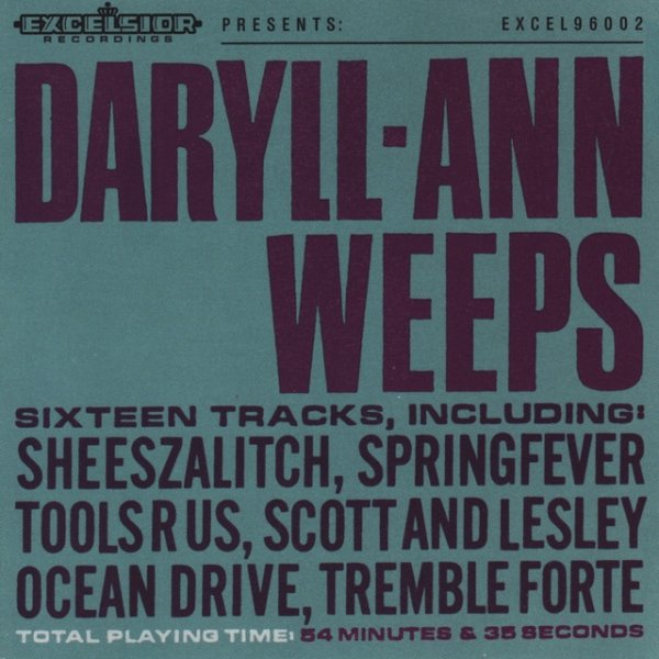 Album Daryll-Ann - Daryll-Ann Weeps