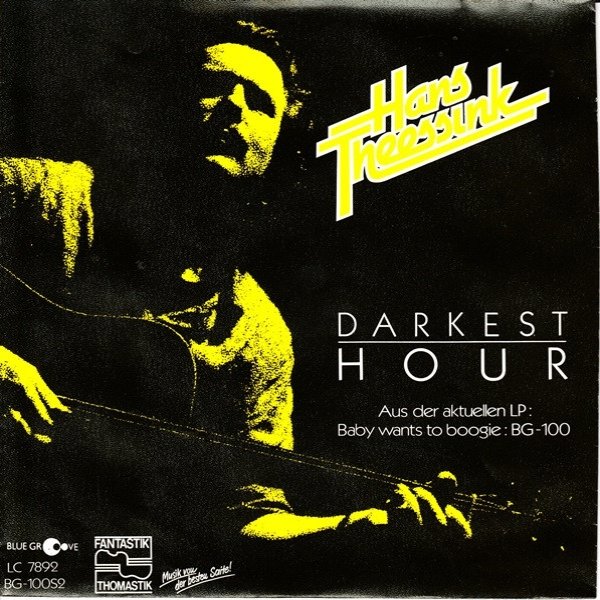 Album Hans Theessink - Darkest Hour