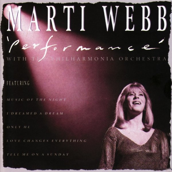 Album Marti Webb - Performance