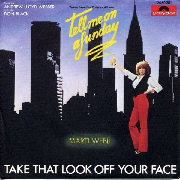 Marti Webb Take That Look Off Your Face, 1980