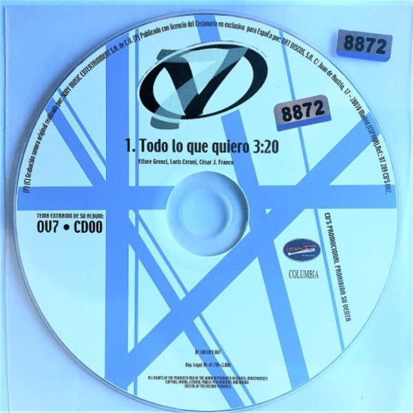 Album OV7 - Todo Lo que Quiero