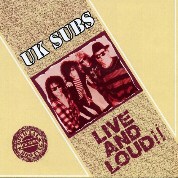 Album UK Subs - Live and Loud