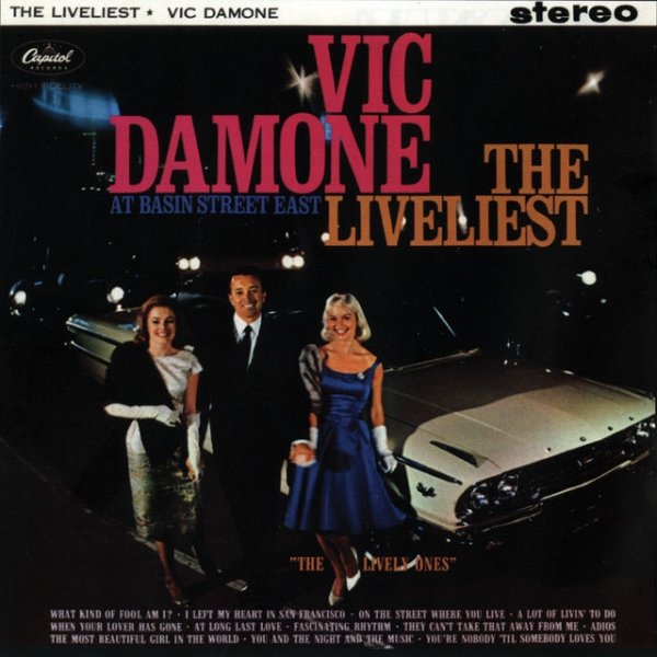 Album Vic Damone - The Liveliest At The Basin Street East