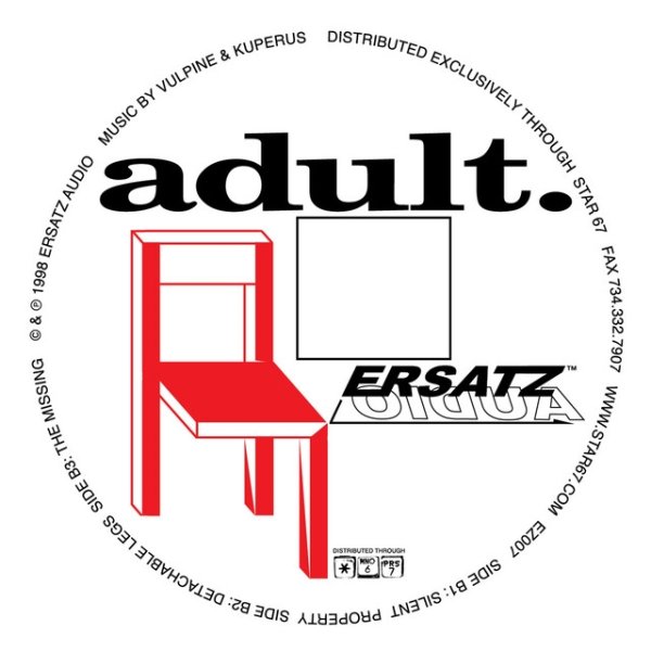 Album Dispassionate Furniture - ADULT.