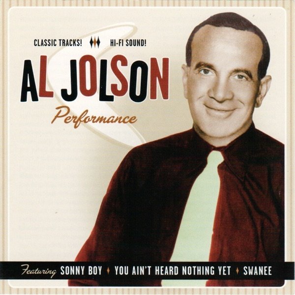 Album Al Jolson - Performance