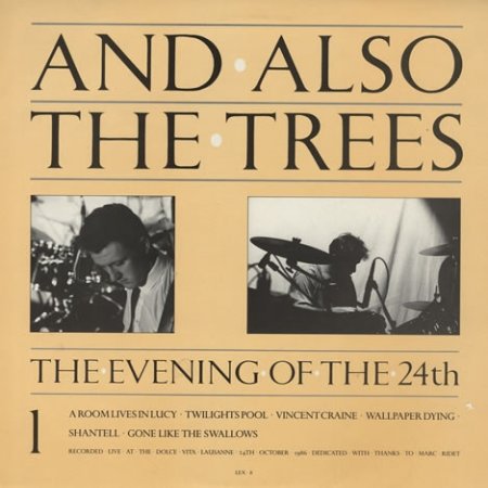 Album And Also The Trees - The Evening Of The 24th