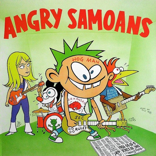 Album Angry Samoans - The 90