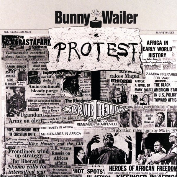 Bunny Wailer Protest, 1977