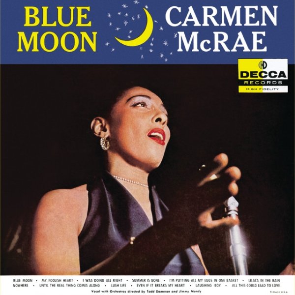 Carmen McRae Blue Moon, 1956