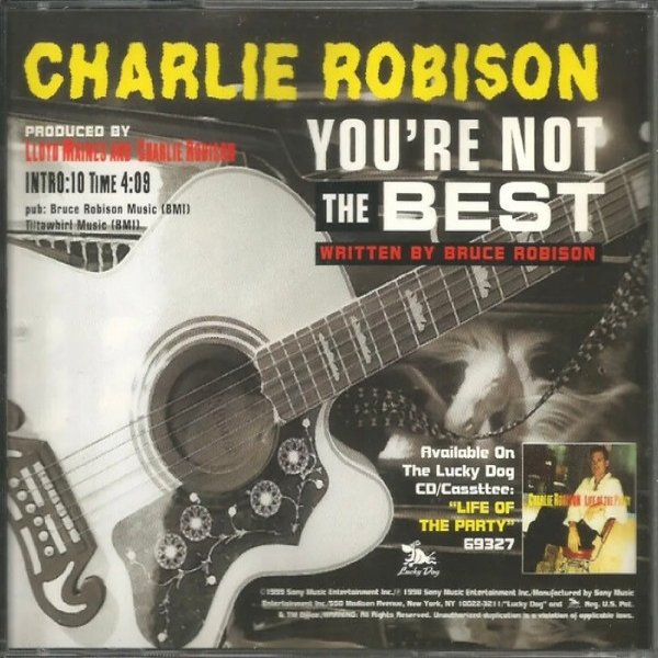Charlie Robison You're Not The Best, 1999