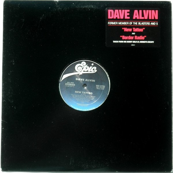 Album Dave Alvin - New Tattoo / Border Radio