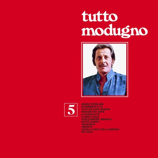 Album Domenico Modugno - Tutto Modugno 5