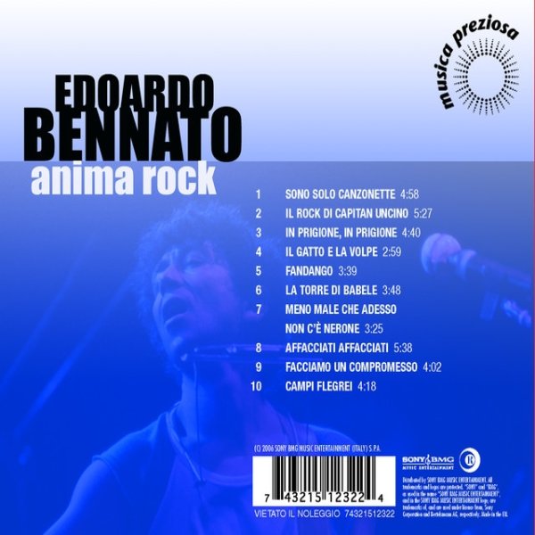 Album Edoardo Bennato - Il Rock Di....