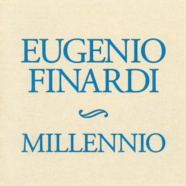 Eugenio Finardi Millennio, 1991