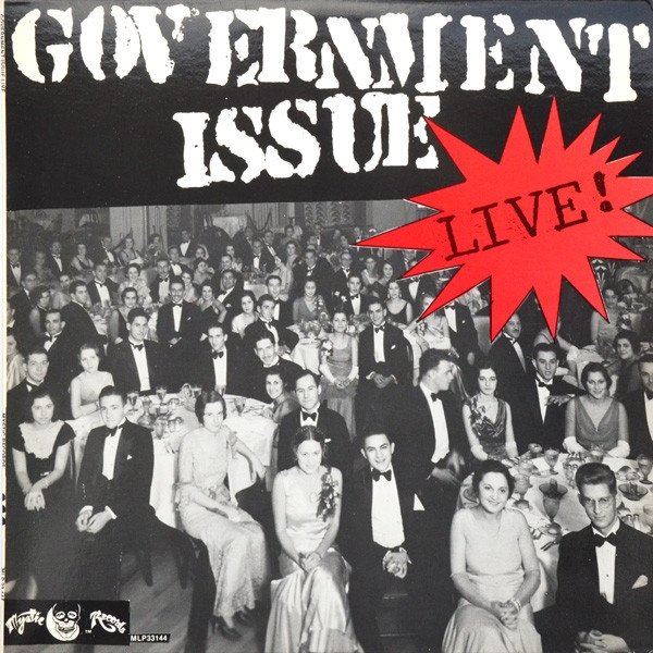 Album Government Issue - Live!