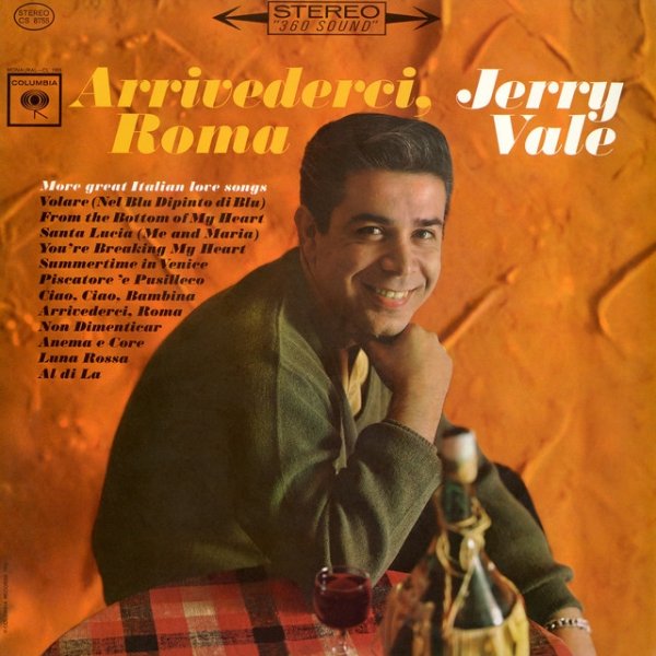 Album Jerry Vale - Arrivederci, Roma